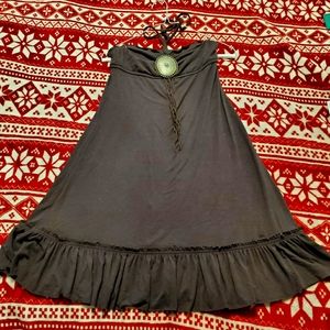 Brown country dress